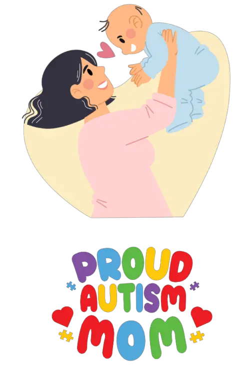 Free Proud Autism Mom PNG Image